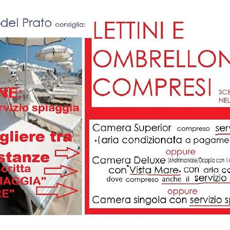 Hotel Villa Del Prato Cucina Romagnola E Possibilita Pacchetto Spiaggia Bellariva Di Rimini Экстерьер фото